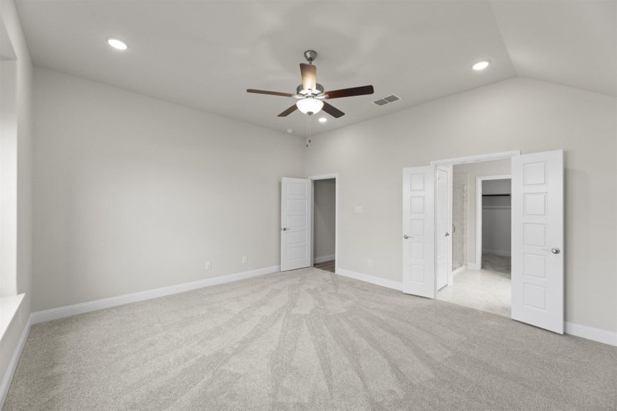 Spacious, unfurnished interior of a new home in Timberbrook, Justin (Image 17). Spacious, unfurnished interior of a new home in Timberbrook, Justin (Image 17).