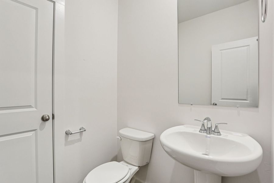 Furnished interior view inside a new home in Greystone - Highland Townhomes, Smyrna (Image 6).