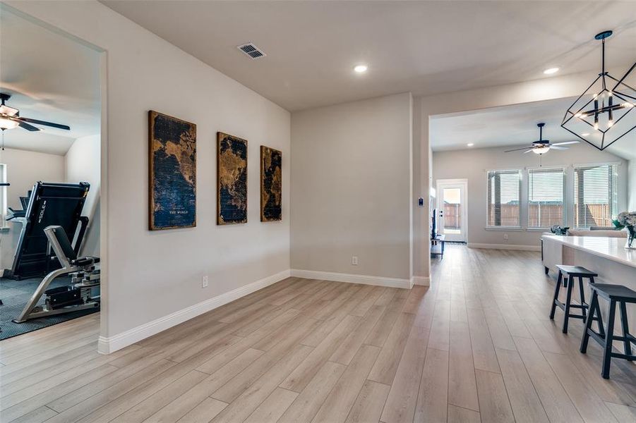 Furnished interior view inside a new home in , Crandall (Image 12).