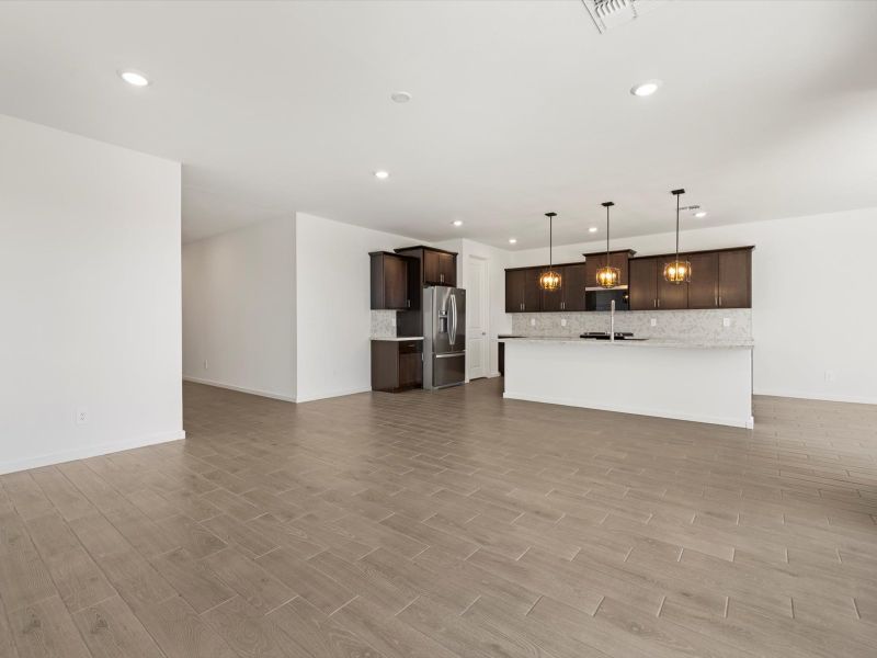 Spacious, unfurnished interior of a new home in Mountain View Estates Signature Series, Buckeye (Image 10). Spacious, unfurnished interior of a new home in Mountain View Estates Signature Series, Buckeye (Image 10).