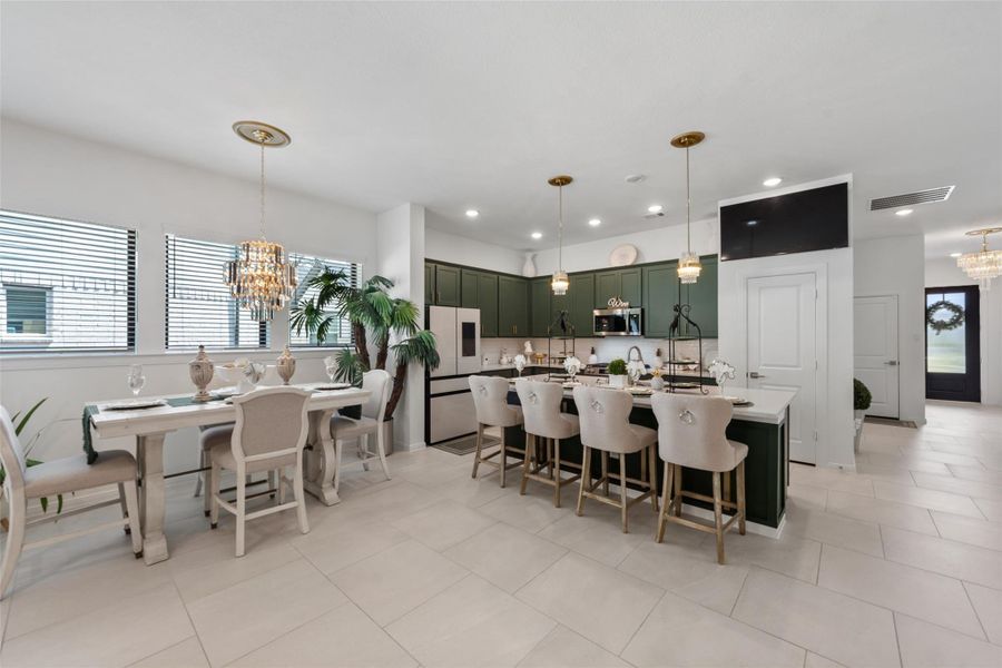 Furnished interior view inside a new home in Audubon - Terrace Collection, Magnolia (Image 12).