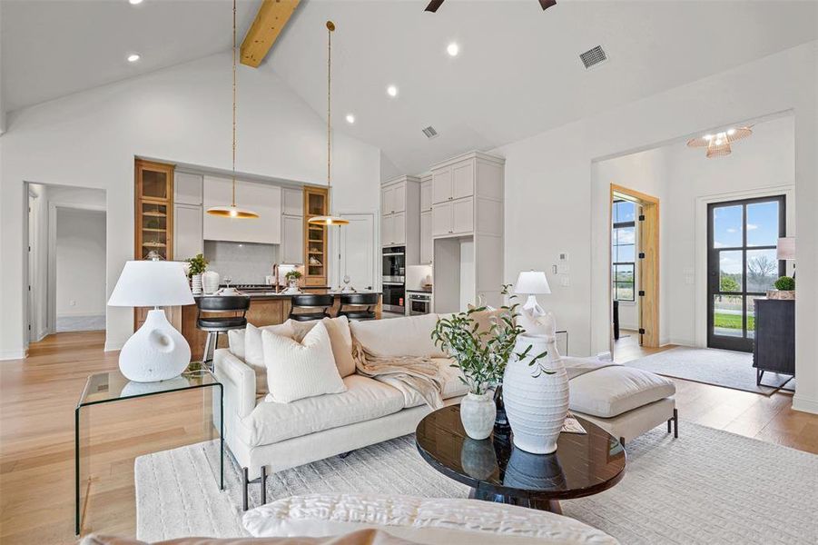 Furnished interior view inside a new home in Putteet Hill, Cresson (Image 38).