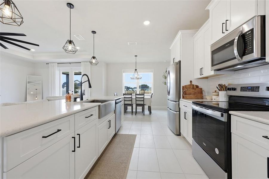 Furnished interior view inside a new home in , Newberry (Image 14).