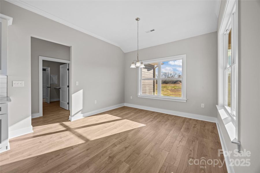 Spacious, unfurnished interior of a new home in , Locust (Image 40).