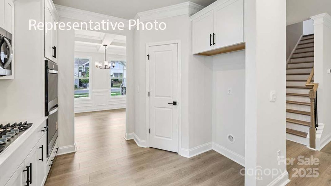 Furnished interior view inside a new home in Sanctuary at Southgate, Indian Trail (Image 9). Furnished interior view inside a new home in Sanctuary at Southgate, Indian Trail (Image 9).