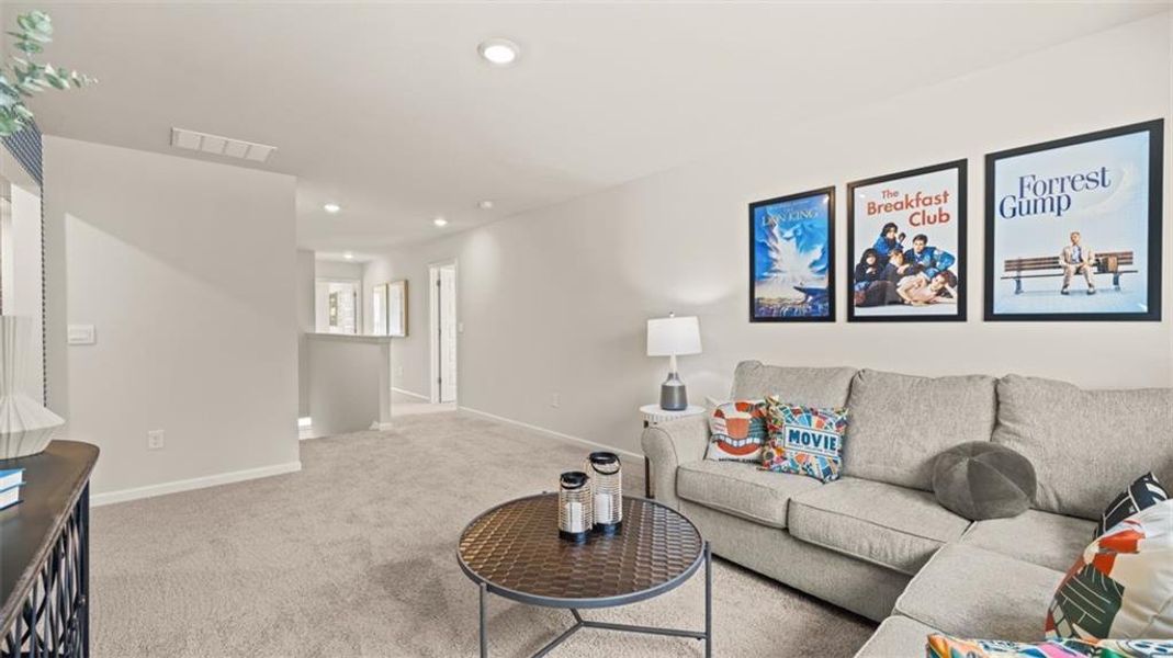 Furnished interior view inside a new home in Jackson Landing, Jefferson (Image 8).