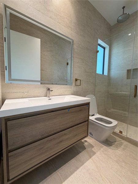 Furnished interior view inside a new home in , Hollywood (Image 15).