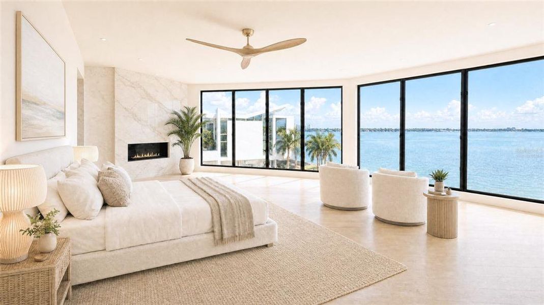 Furnished interior view inside a new home in , Sarasota (Image 14).