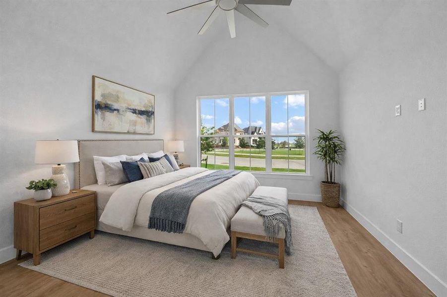 Furnished interior view inside a new home in , Frisco (Image 16).