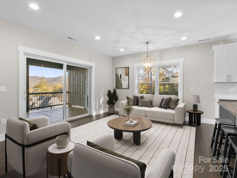 Furnished interior view inside a new home in , Fairview (Image 10).