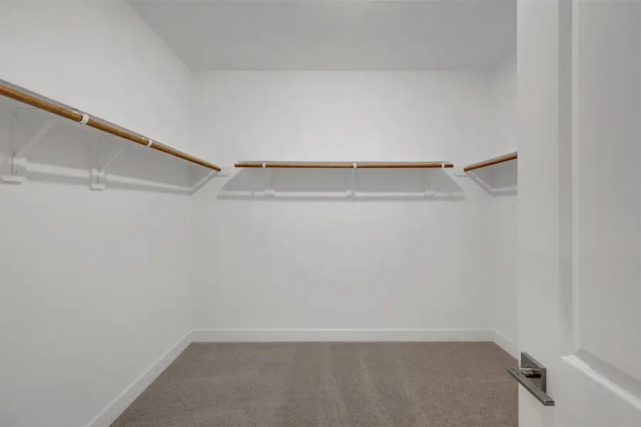 Primary walk-in closet