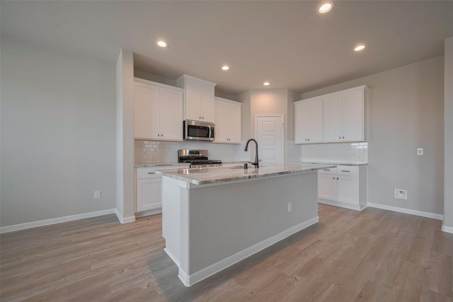 Furnished interior view inside a new home in La Segarra, Brookshire (Image 7). Furnished interior view inside a new home in La Segarra, Brookshire (Image 7).