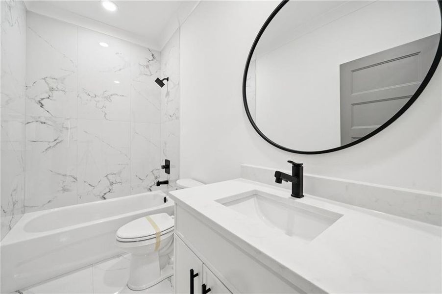 Furnished interior view inside a new home in , Auburn (Image 16).