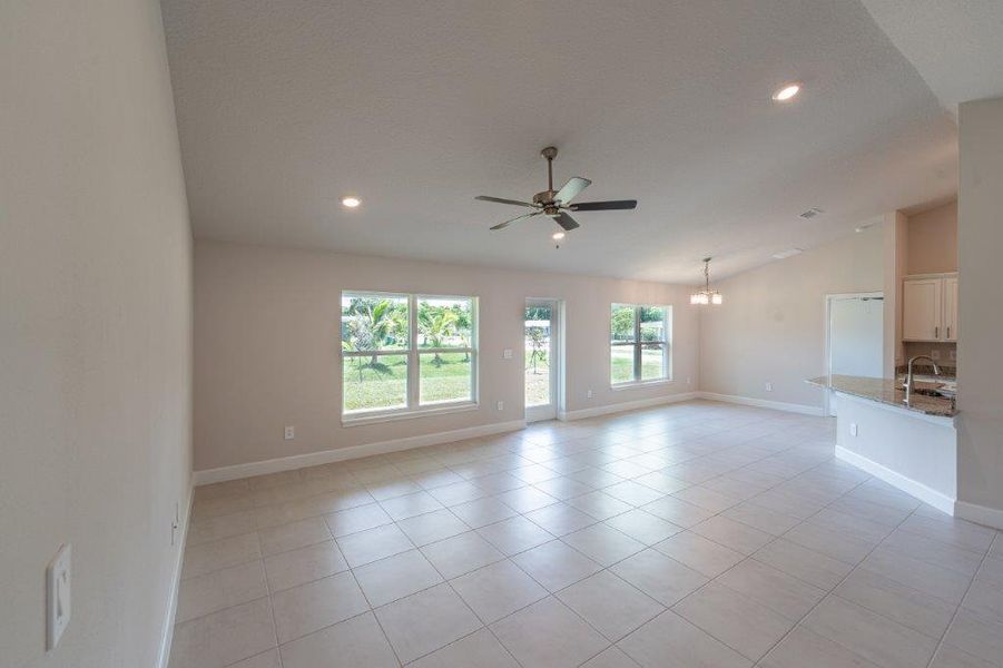 Furnished interior view inside a new home in Gatlin, Port St. Lucie (Image 3). Furnished interior view inside a new home in Gatlin, Port St. Lucie (Image 3).