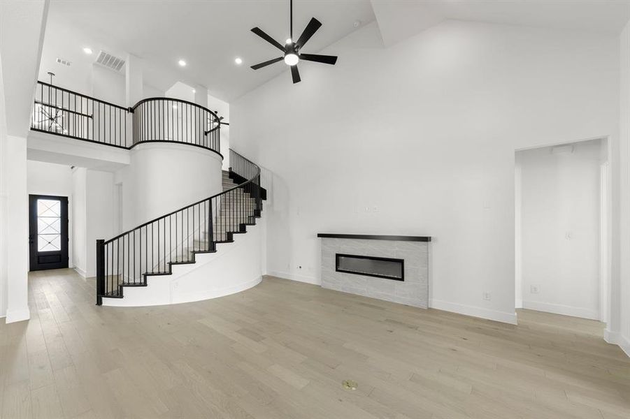 Spacious, unfurnished interior of a new home in Wellspring Estates, McKinney (Image 33). Spacious, unfurnished interior of a new home in Wellspring Estates, McKinney (Image 33).