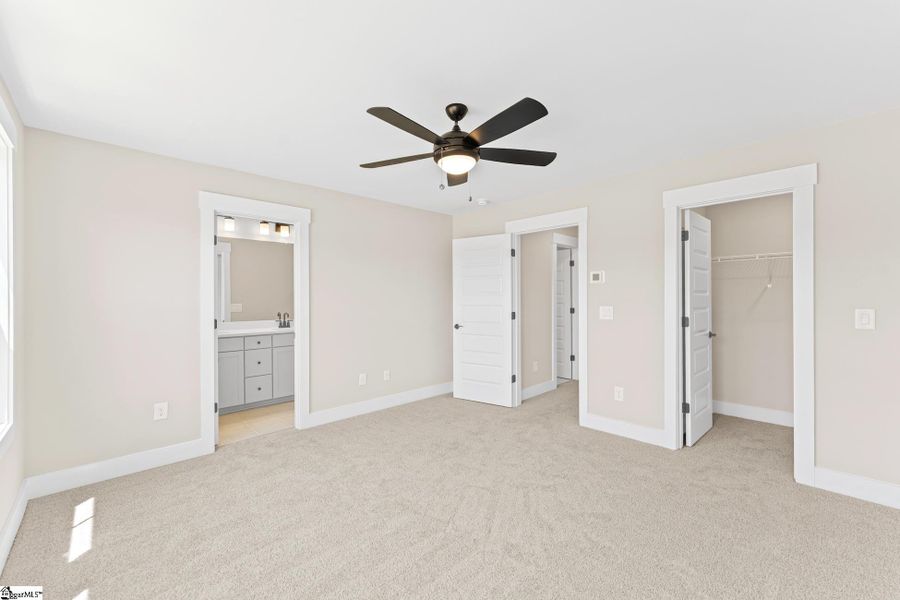 Spacious, unfurnished interior of a new home in Renaissance Place, Greenville (Image 16). Spacious, unfurnished interior of a new home in Renaissance Place, Greenville (Image 16).