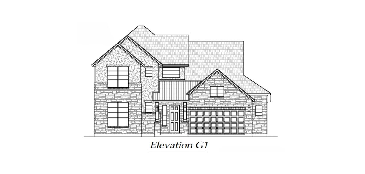 Representative exterior photo of a completed home built from the Rivercrest 60′ by Chesmar Homes in Esperanza – New Phase Now Selling, Boerne, TX (Image 12). Representative exterior photo of a completed home built from the Rivercrest 60′ by Chesmar Homes in Esperanza – New Phase Now Selling, Boerne, TX (Image 12).