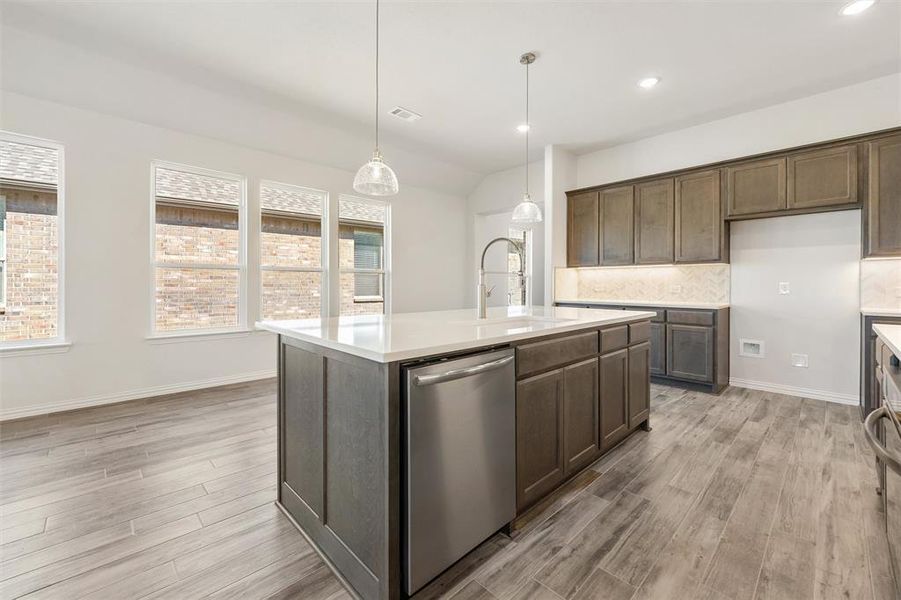Furnished interior view inside a new home in Morningstar, Aledo (Image 9).
