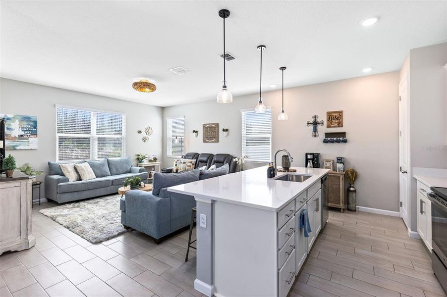 Furnished interior view inside a new home in , St. Cloud (Image 5).