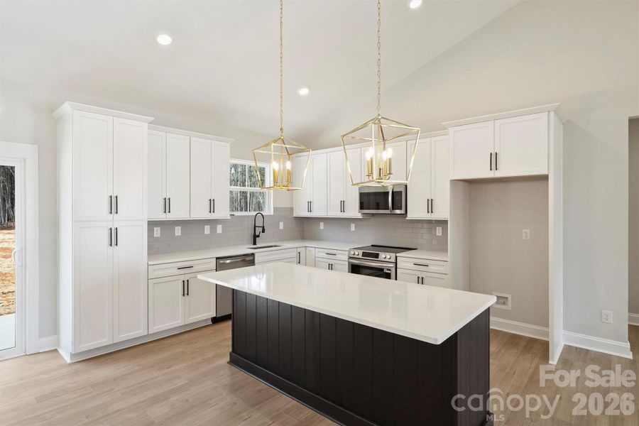 Furnished interior view inside a new home in , Lincolnton (Image 8).