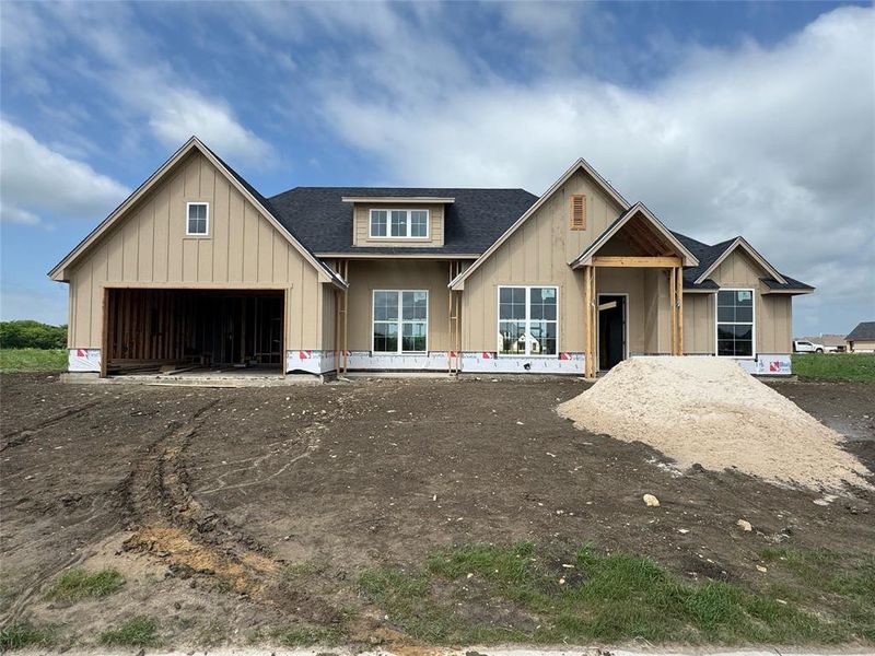 In-progress construction of a new home in Paloma Ranches, New Fairview, TX (Image 6).