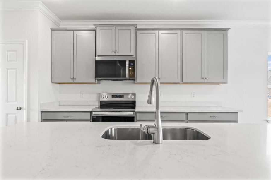 Close-up of interior finishes inside a home in Natureview, Freeport (Image 17).