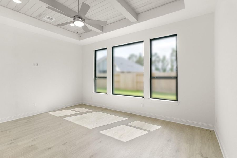 Spacious, unfurnished interior of a new home in The Highlands - 65', Porter (Image 19). Spacious, unfurnished interior of a new home in The Highlands - 65', Porter (Image 19).