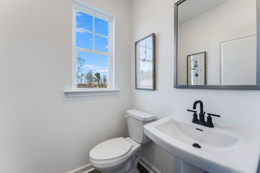 Furnished interior view inside a new home in Auburn Glen, Dacula (Image 24).