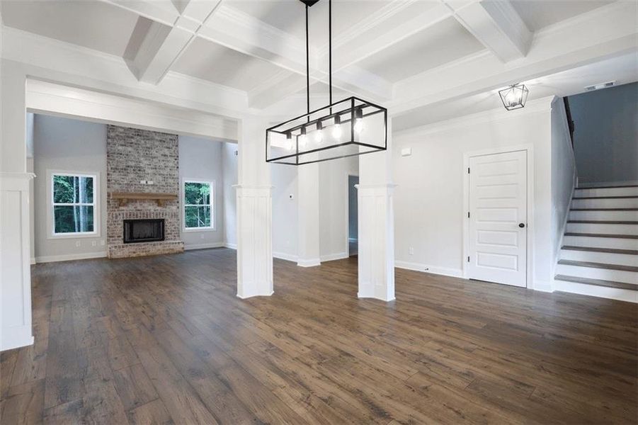 Spacious, unfurnished interior of a new home in Red Oak Ridge, Loganville (Image 13).