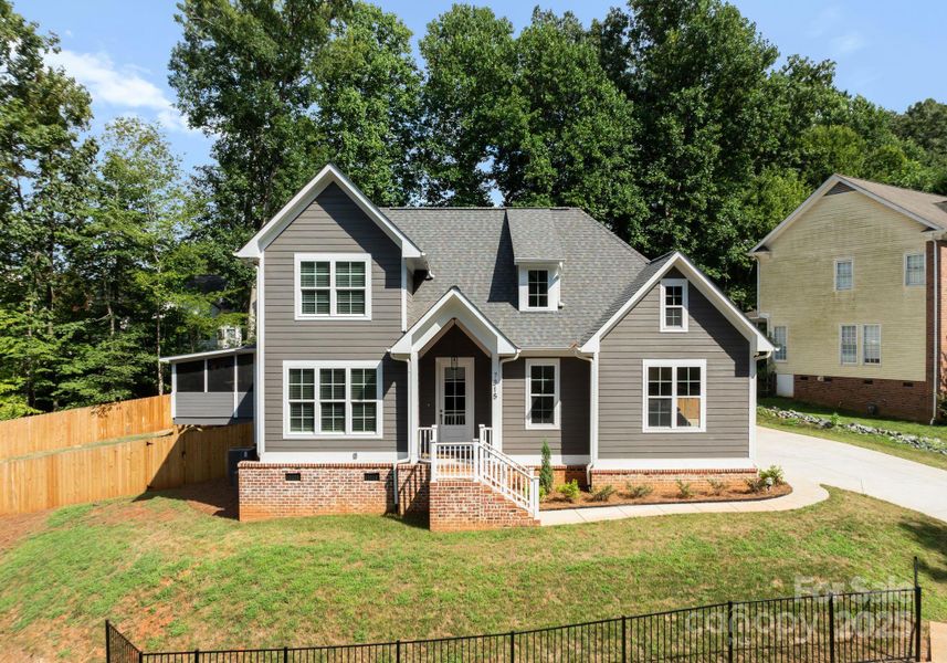 Front exterior of a new home in , Waxhaw, NC, highlighting curb appeal (Image 18).