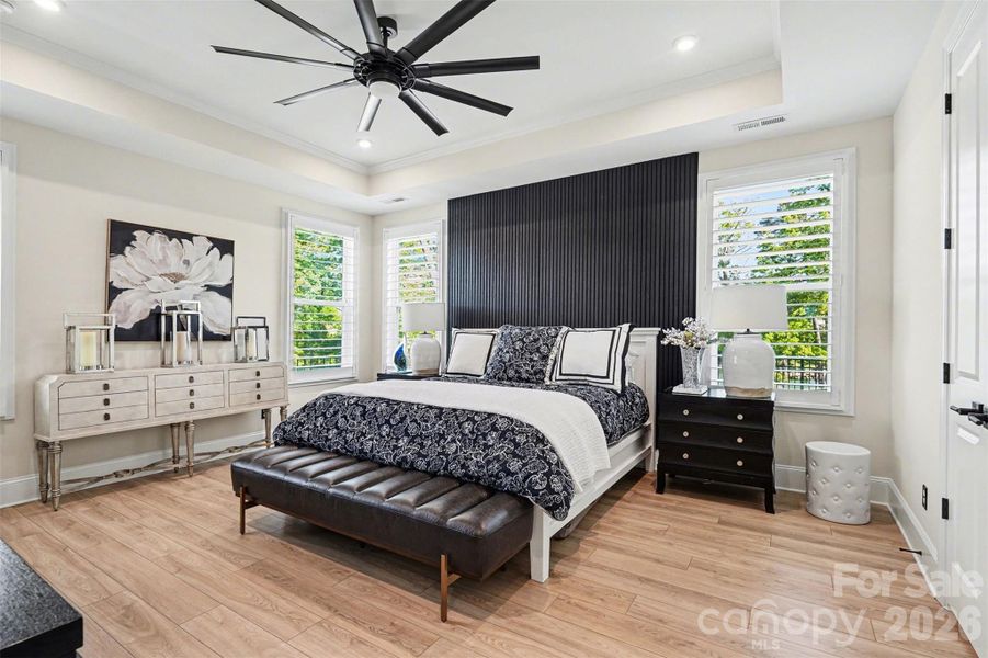 Furnished interior view inside a new home in , York (Image 27).