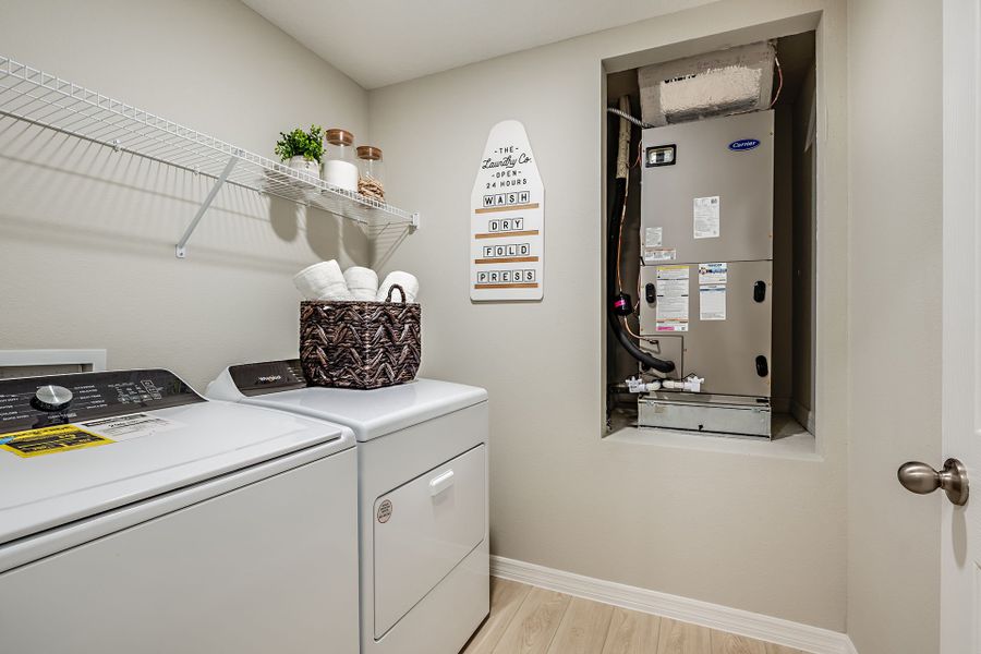 Laundry Room | Valeria at Lawson Dunes