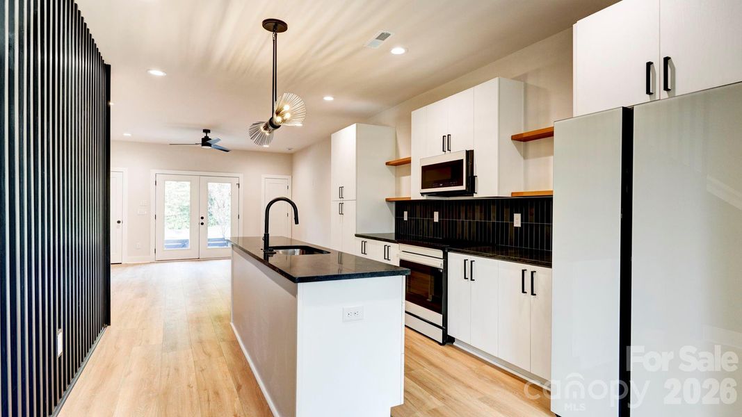 Furnished interior view inside a new home in , Charlotte (Image 9).