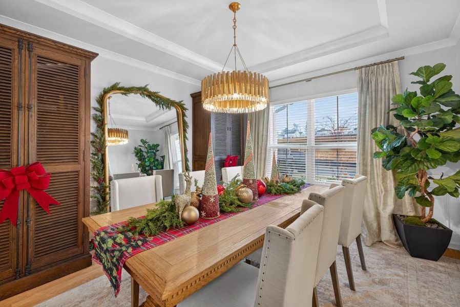 Furnished interior view inside a new home in Reunion, Flowery Branch (Image 69). Furnished interior view inside a new home in Reunion, Flowery Branch (Image 69).