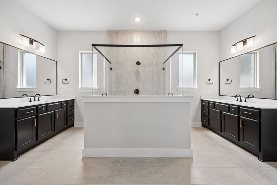 Furnished interior view inside a new home in Painted Tree Lakeside, McKinney (Image 6).