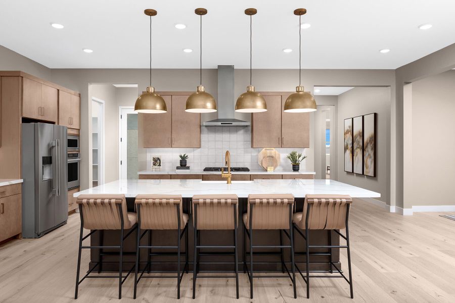 Representative furnished interior of a home built from the Crimson by Mattamy Homes in Rosewood Heights, San Tan Valley (Image 7).