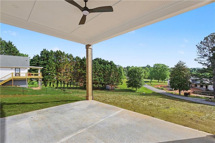 Exterior details and patio area of a home in , Gainesville (Image 3).