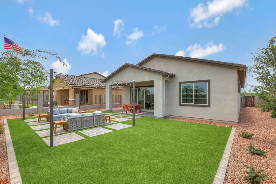 Representative exterior details of a home built from the Copper by Mattamy Homes in Empire Pointe, Queen Creek (Image 26).