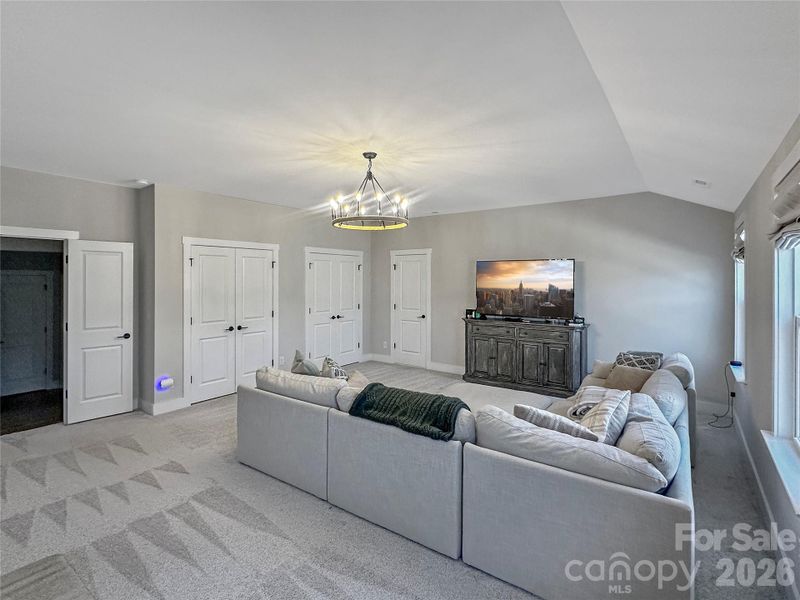 Furnished interior view inside a new home in , Mooresville (Image 30).