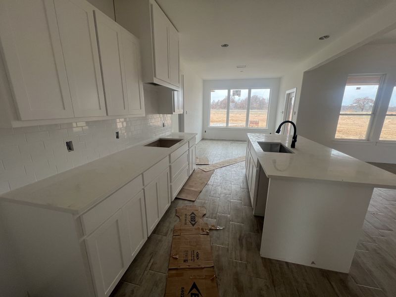 In-progress construction of a new home in Zion Valley, Poolville, TX (Image 8).