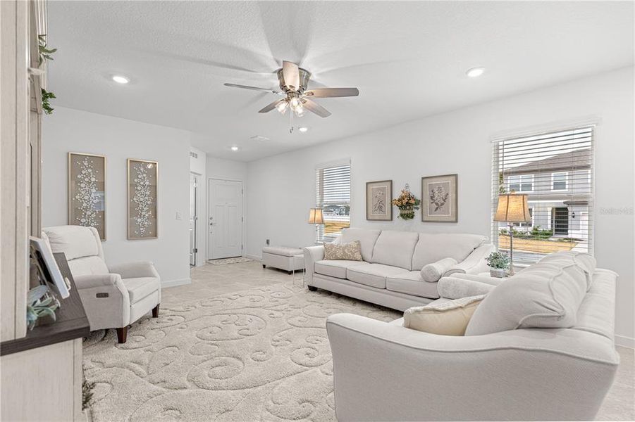 Furnished interior view inside a new home in Pioneer Ranch, Ocala (Image 18).