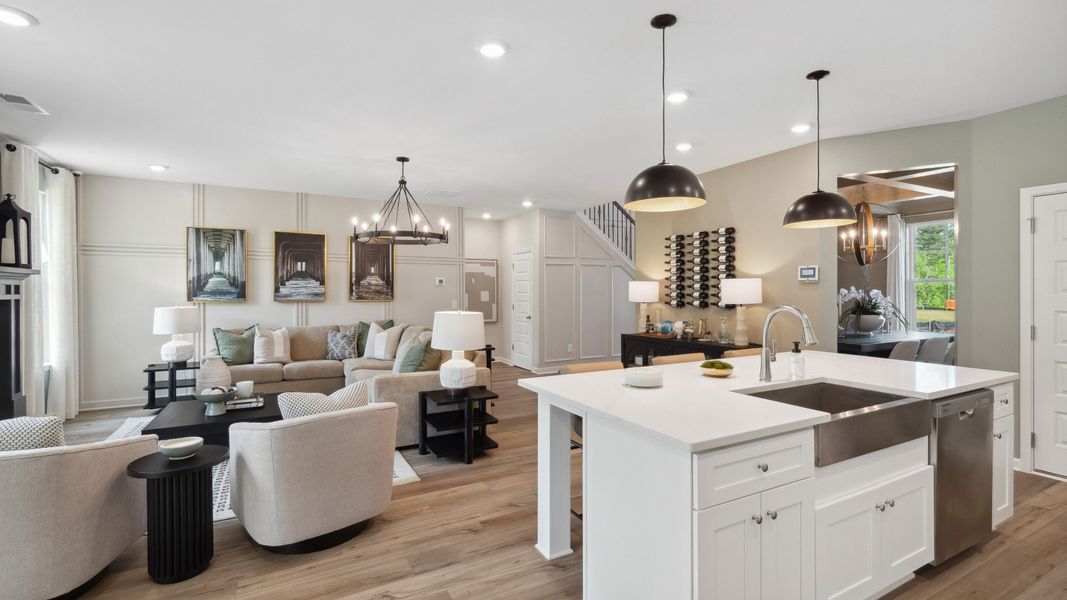 Furnished interior view inside a new home in Northcroft, Loganville (Image 13).
