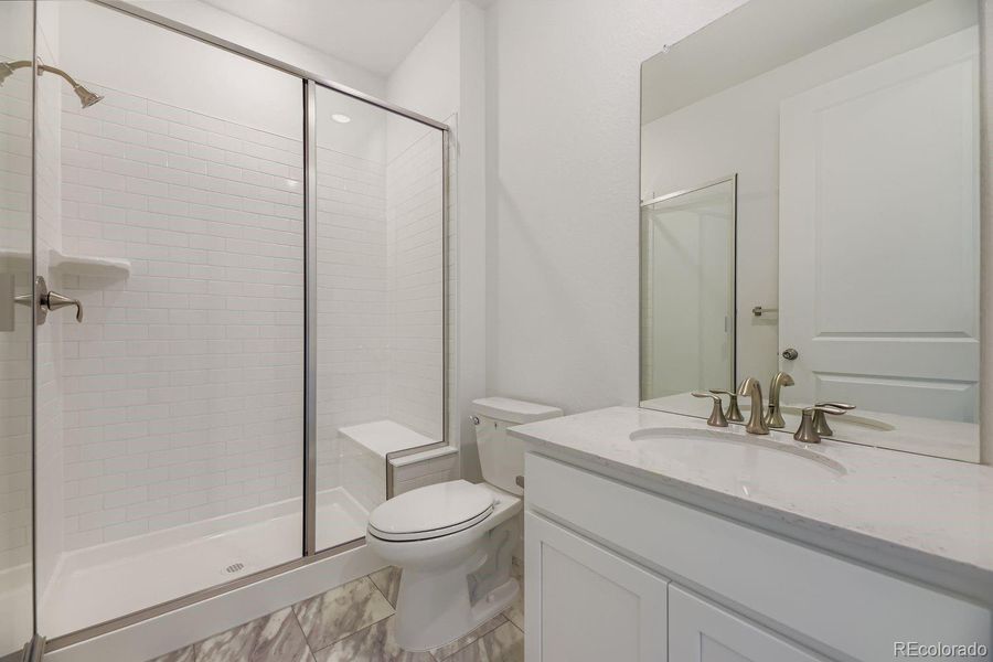 Furnished interior view inside a new home in Ken-Caryl Ranch: The Monarch Collection, Littleton (Image 7).