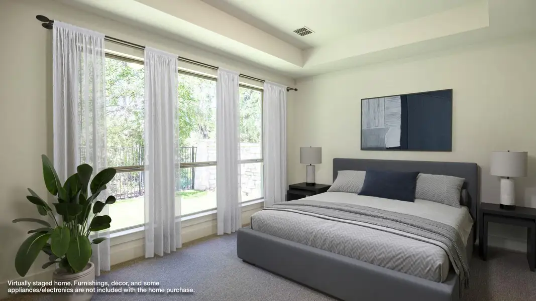 Carpeted bedroom featuring visible vents Carpeted bedroom featuring visible vents