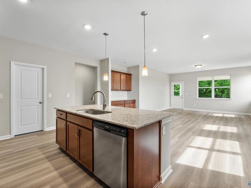 Furnished interior view inside a new home in Bailey Park, Fayetteville (Image 9).