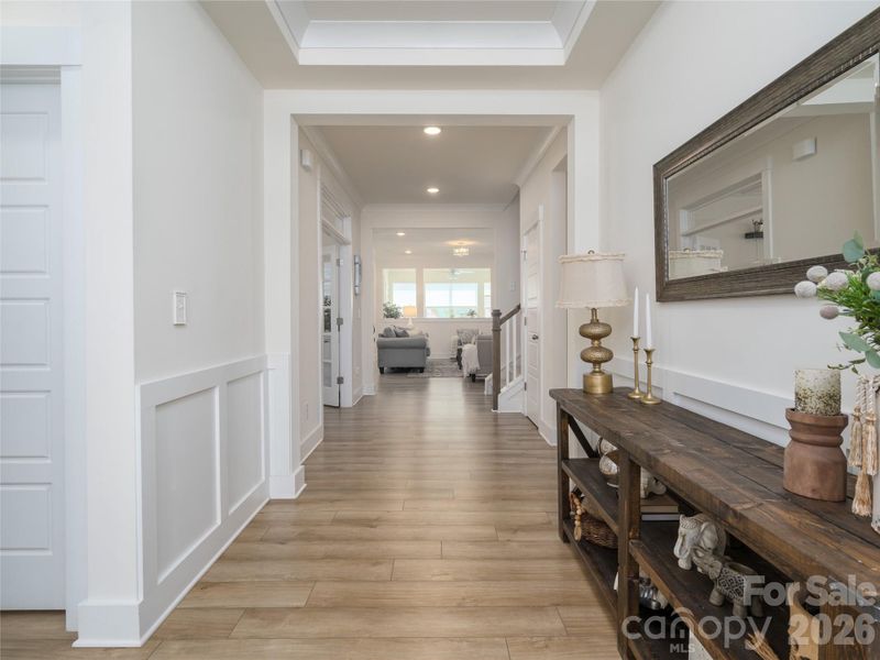 Furnished interior view inside a new home in , Sherrills Ford (Image 18).
