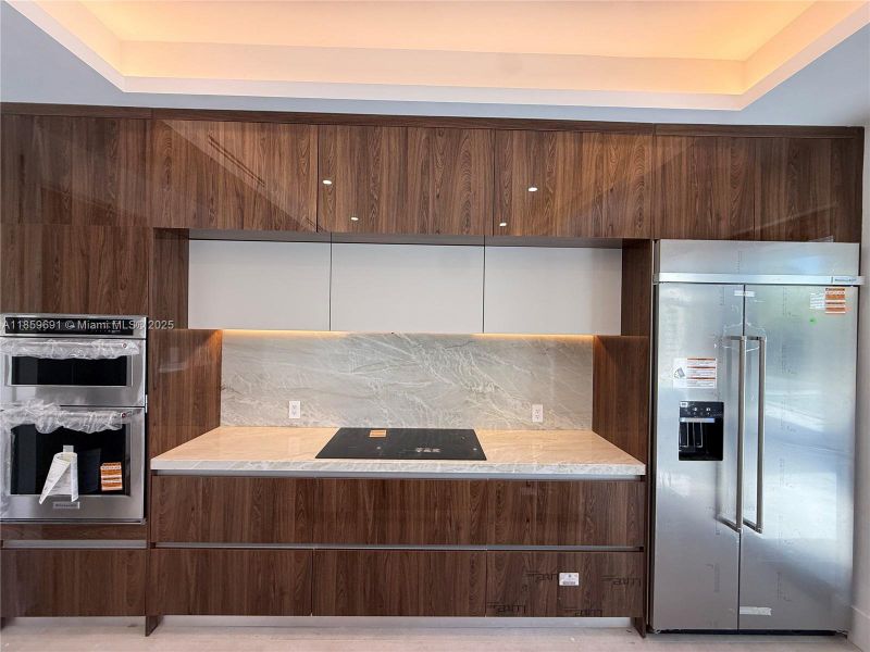 Furnished interior view inside a new home in , Miami (Image 16).