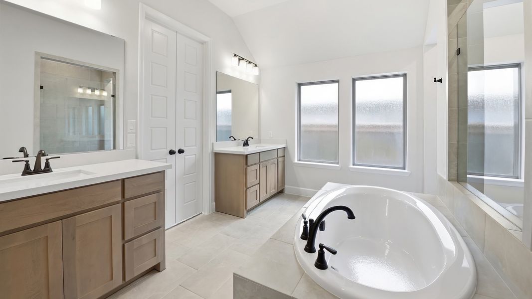 Furnished interior view inside a new home in Meraki, Forney (Image 14).