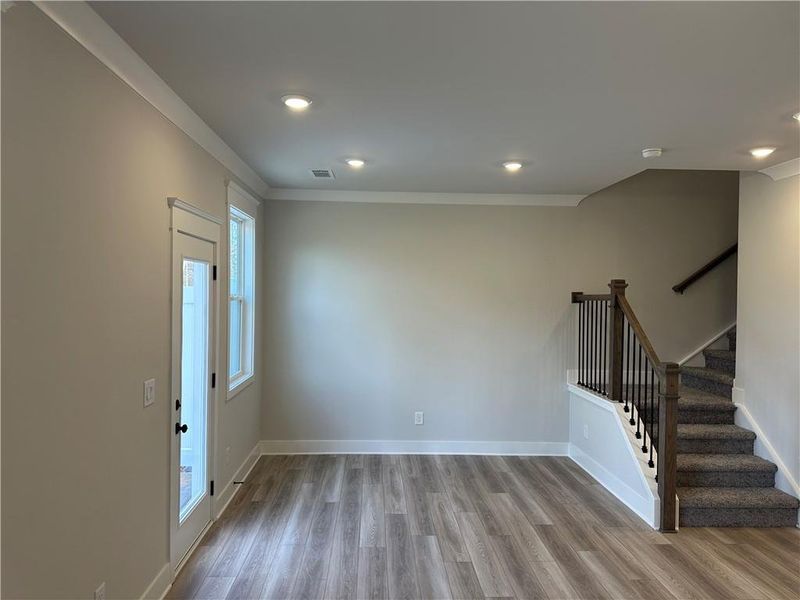 Spacious, unfurnished interior of a new home in Millstone at Mundy Mill, Gainesville (Image 33).