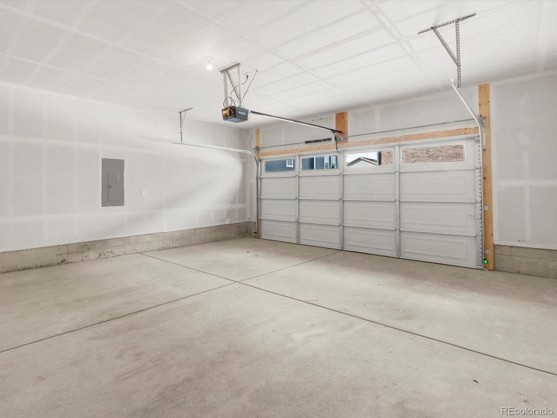 Furnished interior view inside a new home in Skyview at High Point, Aurora (Image 13).